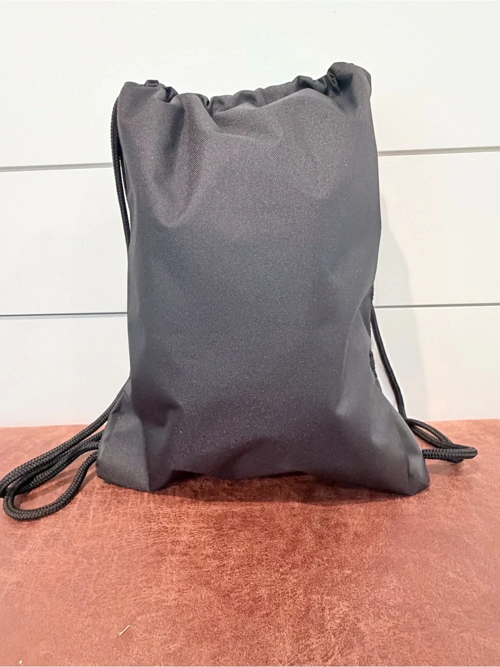 Adidas Y2K Sportcore Drawstring Backpack Gym Sack Black White